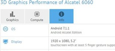 Характеристики Alcatel Idol 5 утекли в Сеть