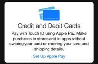 Разработчик обнаружил в iOS 8.1 бета 2 экран настройки Apple Pay