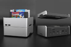 Модульная мультимедийная приставка может запускать игры ретро-картриджей