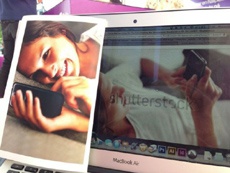 iPhone + Photoshop = новая реклама Samsung