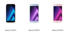 Samsung анонсировала смартфоны Galaxy A3, A5 и A7 2017 года
