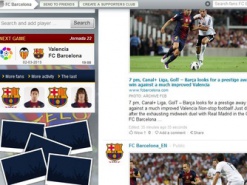 "Барселона" создала социальную сеть для игроков и болельщиков клуба