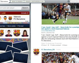 "Барселона" создала социальную сеть для игроков и болельщиков клуба