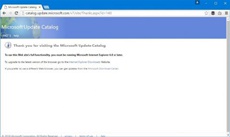 Каталог центра обновления Microsoft теперь работает с Chrome и Firefox