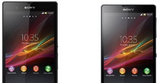 Sony Xperia Z и Xperia ZL на пресс-фотографиях