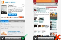 Bing будет отдавать предпочтение оптимизированным для мобильных устройств сайтам