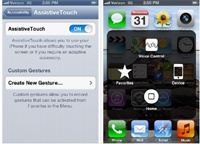 Как программно заменить нерабочую кнопку «Домой» в iPhone