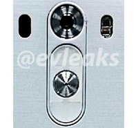 LG G3: фотография кнопок на задней стороне корпуса