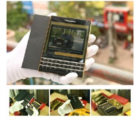 Золотой BlackBerry Passport выпущен во Вьетнаме
