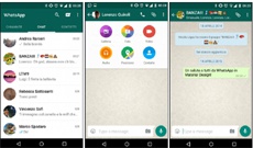 Android-версия WhatsApp получила Material Design