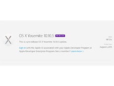 Apple выпустила третью бета-версию OS X 10.10.5 Yosemite