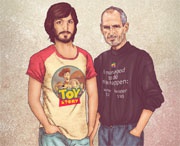 Колумбийский художник изобразил Стива Джобса в молодом и зрелом возрасте (Фото)