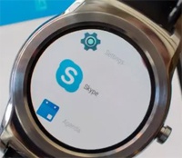 У Skype появилась поддержка Android Wear