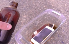 Американец спалил iPhone 6s в броме