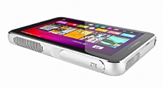 ZTE показала лазерный игровой планшет-проектор