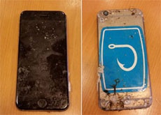 Apple не смогла восстановить данные с утопленного смартфона