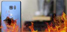 6-летний мальчик получил ожоги во время возгорания Galaxy Note7