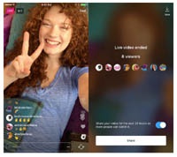 Instagram разрешил сохранять трансляции в Историях на сутки