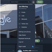 Twitter добавит ночной режим в десктопную версию