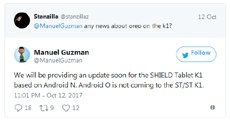 Планшеты Nvidia Shield и Shield K1 не получат обновление Android Oreo