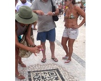 QR-коду нашли необычное применение