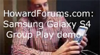 Демонстрация Group Play на Samsung Galaxy S 4