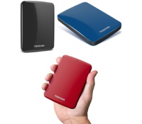 Ёмкие внешние винчестеры Toshiba с удалённым доступом к данным