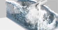 Взгляните на абсолютно реалистичную симуляцию воды с помощью очень скромной видеокарты