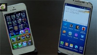 Полное сравнение Galaxy S4 и iPhone 5