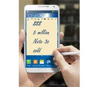 За месяц продано более 5 млн Galaxy Note 3