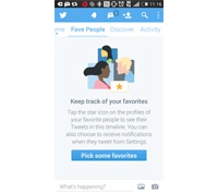 Twitter позволит отслеживать сообщения от избранных пользователей