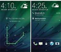 Экран блокировки из Sense 6 стал доступен в Google Play