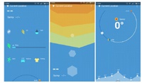 Приложение OnePlus Weather даёт возможность ознакомиться с интерфейсом OxygenOS