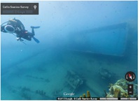 На панорамах Google Maps появились новые подводные локации