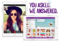 На iPad появился полноценный Viber
