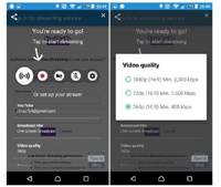 Смартфоны и планшеты Sony научились транслировать видео на YouTube и Twitch