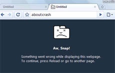 Несколько символов в адресной строке позволяют аварийно завершить работу Google Chrome