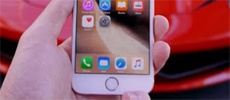 iPhone 6s попал под Ferrari