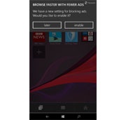 Opera Mini получает блокиратор рекламы