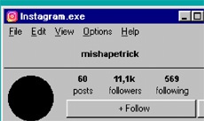Энтузиаст показал Instagram для Windows 95