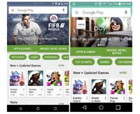 Google тестирует новый интерфейс магазина Google Play