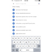 В iOS-версии приложения Google появились тренды и мгновенные ответы