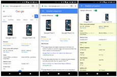 В поиске Google появилась функция сравнения товаров