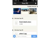 Приложение Bump позволит легко передавать файлы с компьютера на телефон