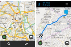 Карты Nokia HERE пришли на Asha 501