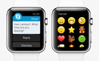 Microsoft выпустила Skype для Apple Watch