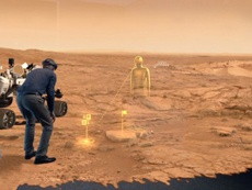 Microsoft HoloLens позволит прогуляться по Марсу