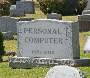 Эпитафия персональному компьютеру