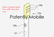 Стилус следующего Samsung Galaxy Note может служить громкоговорителем