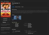 Apple разместила скандальный фильм «Интервью» в iTunes